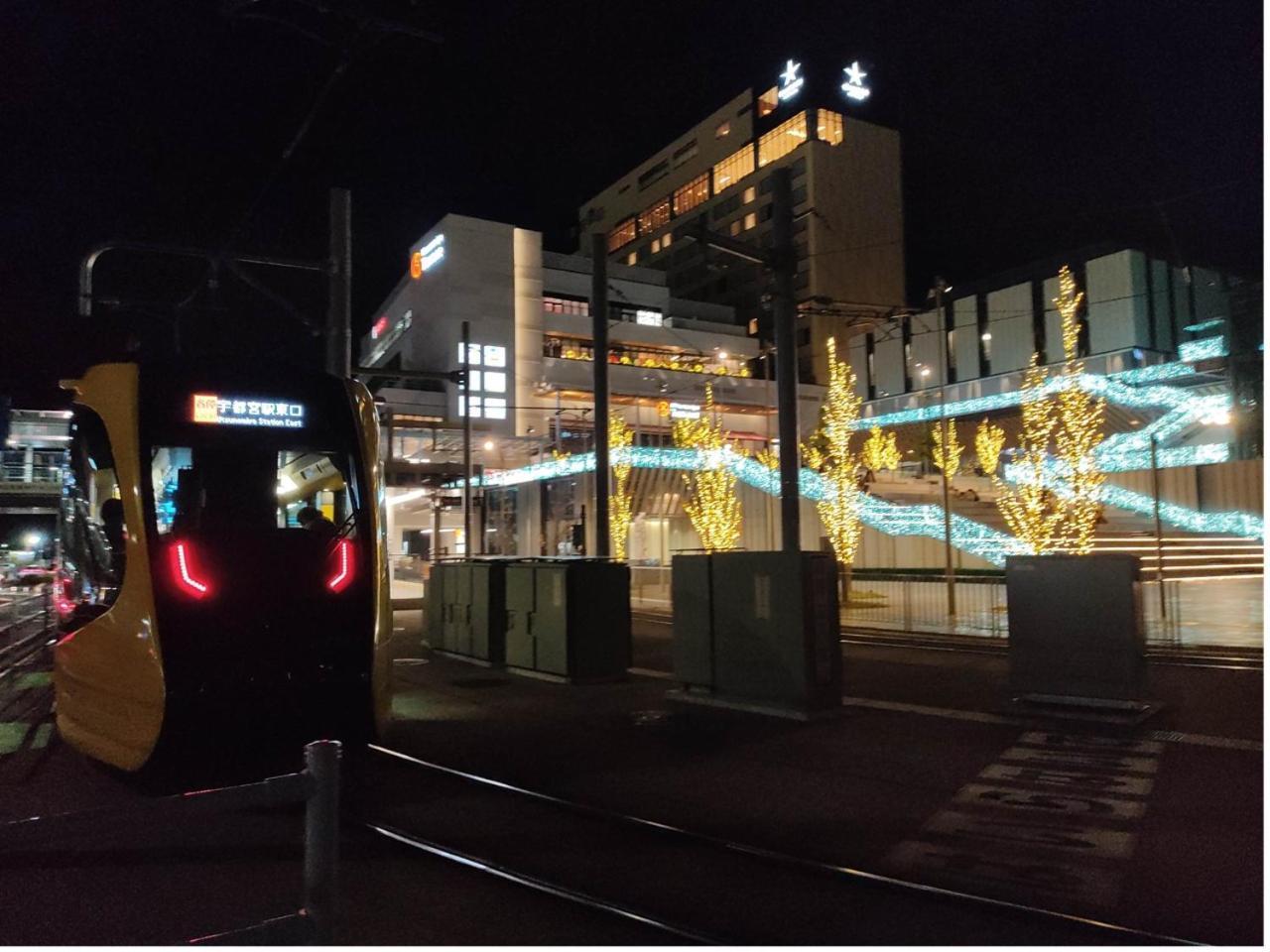 Guesthouse Kincha 駅東口 Utsunomiya Buitenkant foto